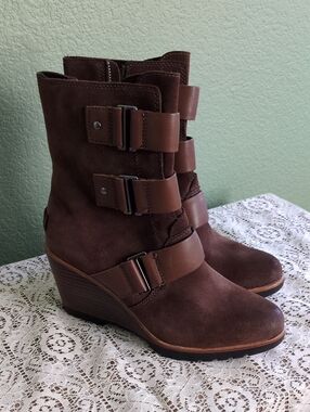 Sorel After Hours Brown Boot NWT Womens 7.5